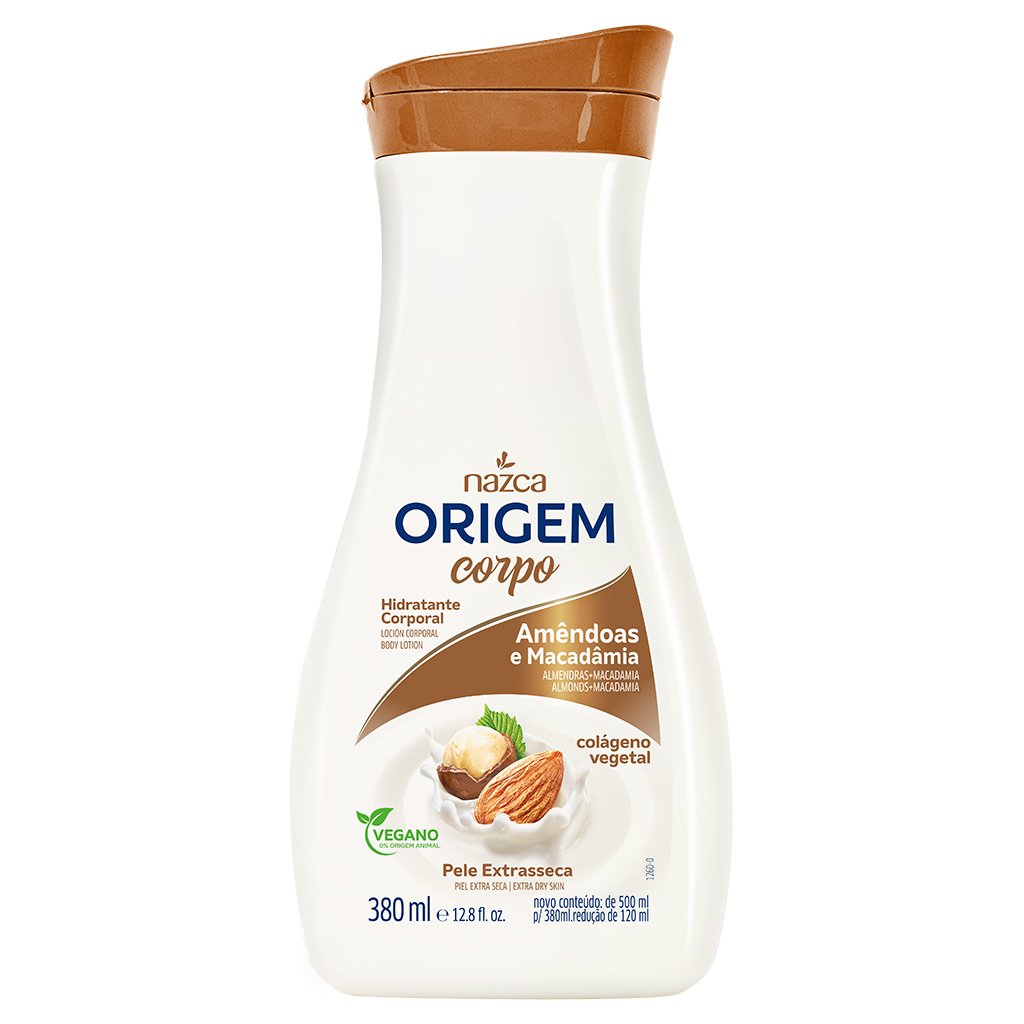 Creme Hidratante Corporal Amêndoas e Macadâmia