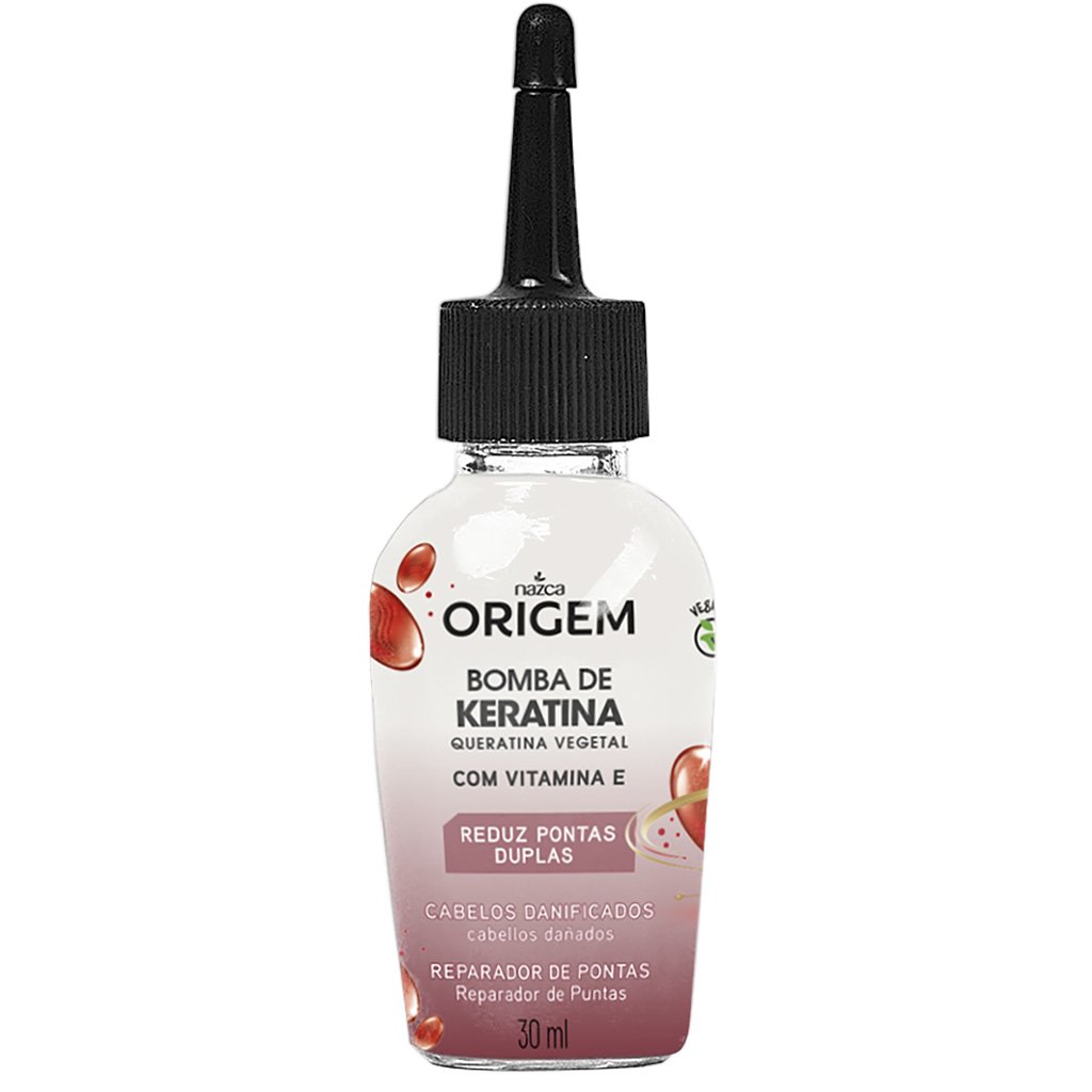 REPARADOR DE PONTAS BOMBA QUERATINA 30ML