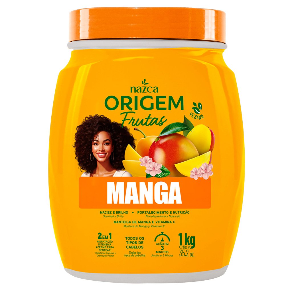 KIT SHAMPOO E CONDICIONADOR ORIGEM FRUTAS MANGA
