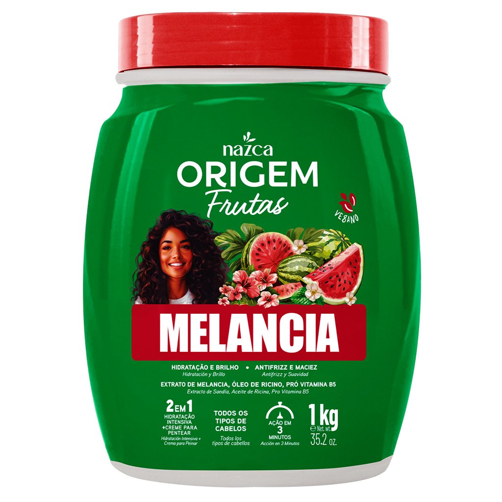 ORIGEM FRUTAS 2 EM 1 MELANCIA 1KG