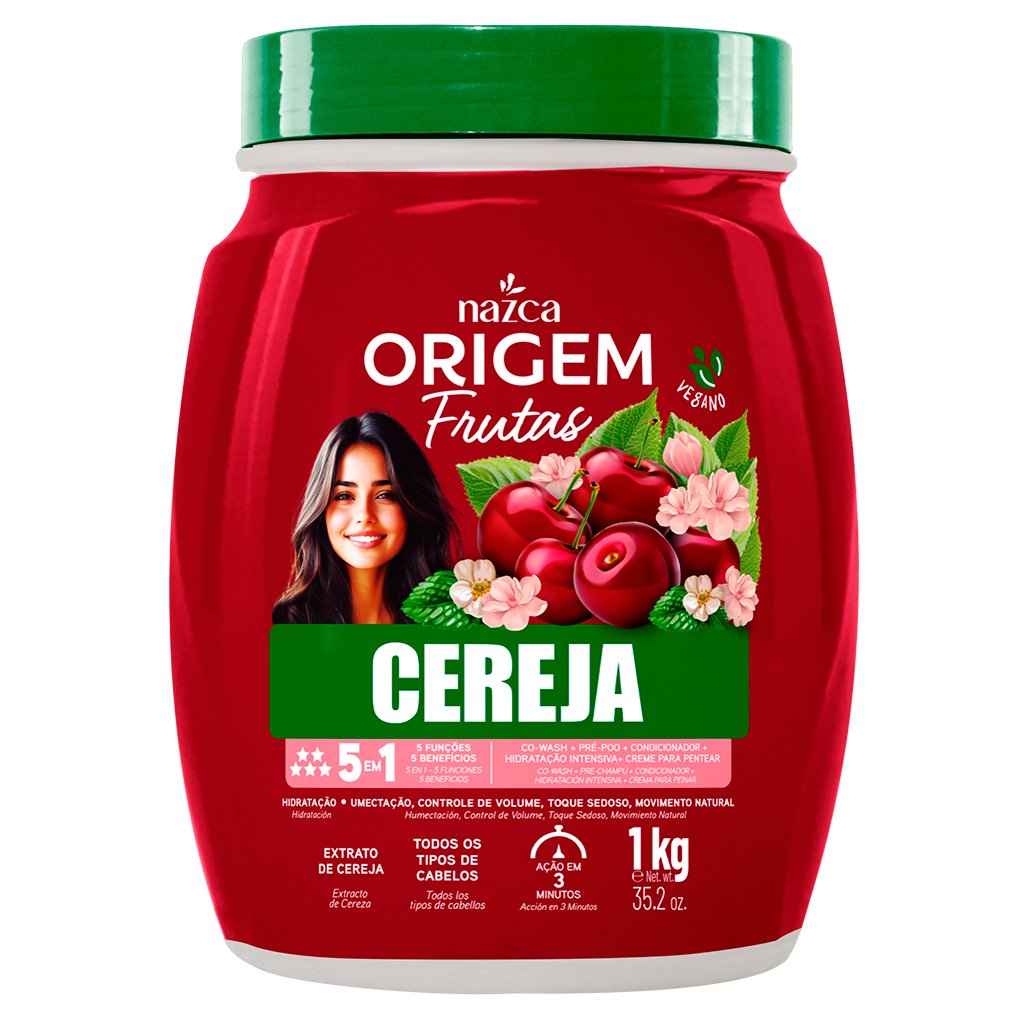 ORIGEM FRUTAS 5 EM 1 CEREJA 1 KG