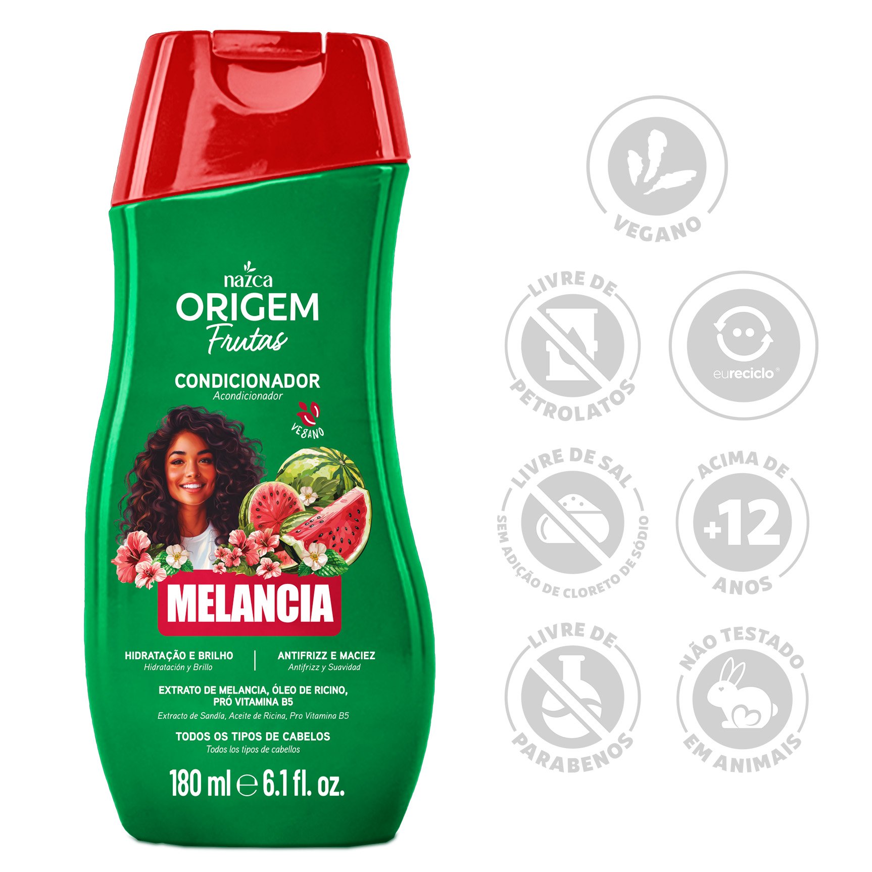 kot@様 クララベルセット ナマーリ CONDICIONADOR ORIGEM FRUTAS - MELANCIA