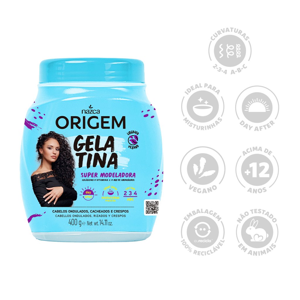 Gelatina Origem Super Modeladora 400g