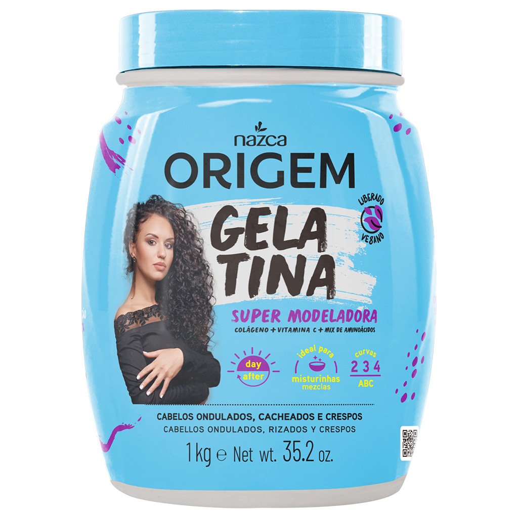 Gelatina Origem Super Modeladora - 1Kg