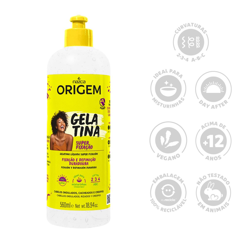 Gelatina Líquida Super Fixação 560ML
