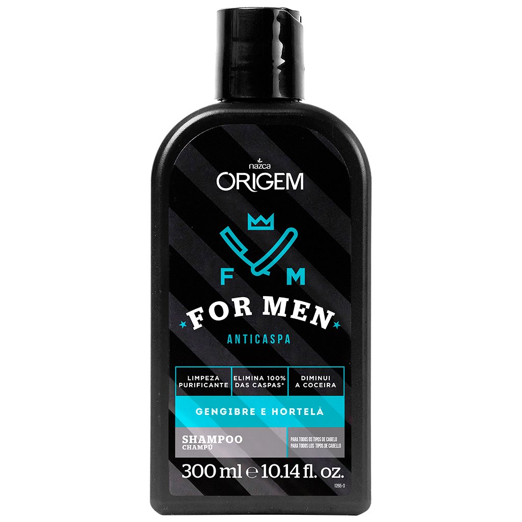 Shampoo 3 em 1 - For Men