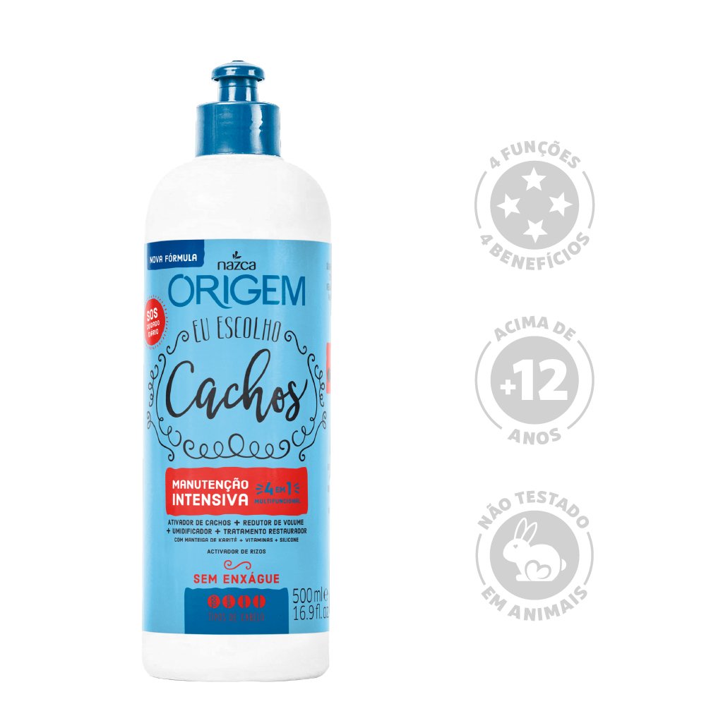 ORIGEM ATIVADOR CACHOS MANUTE INTENSIVA 500ML