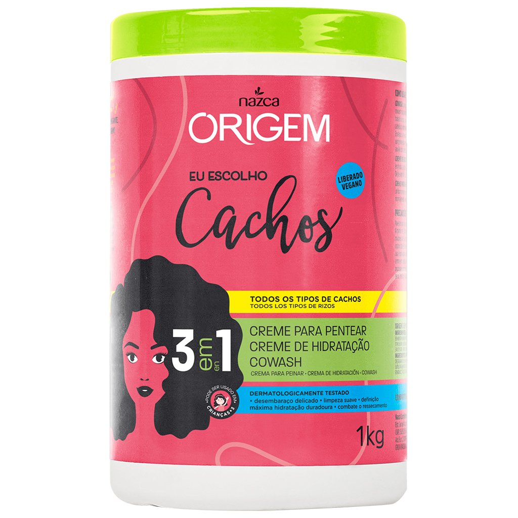 ORIGEM 3 EM 1EU ESCOLHO CACHOS 1KG