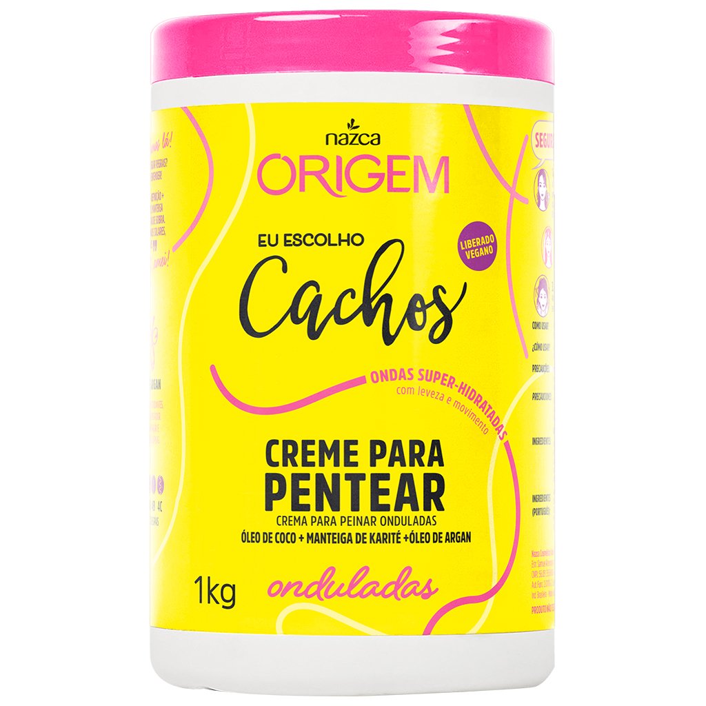 ORIGEM CREME PARA PENTEAR ONDULADAS 1KG