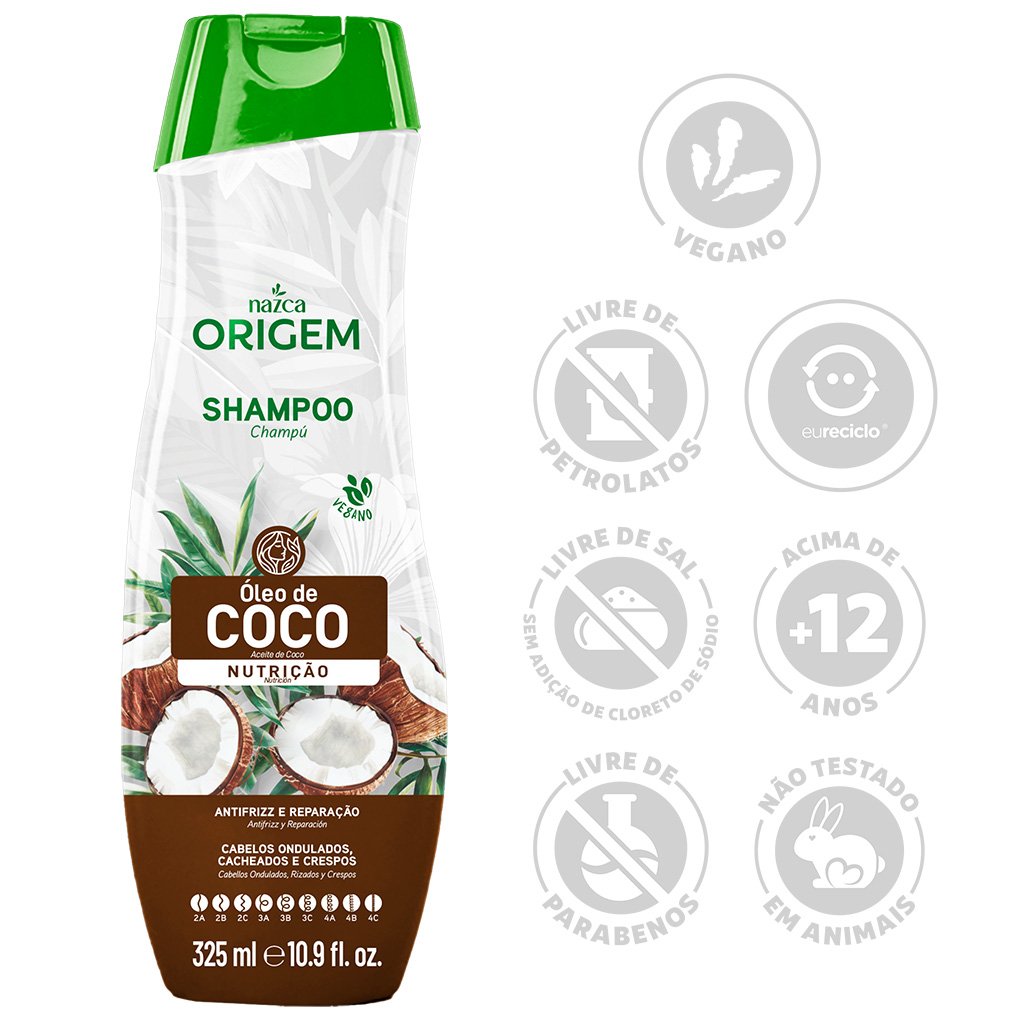 オールインジュエリー200g＋25g。 ORIGEM SHAMPOO ÓLEO DE COCO 325ML