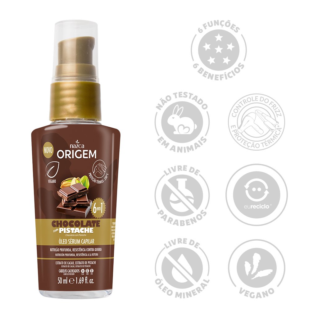 オールインジュエリー200g＋25g。 ORIGEM OLEO SERUM COND CHOCOLATE COM PISTACHE 50ML
